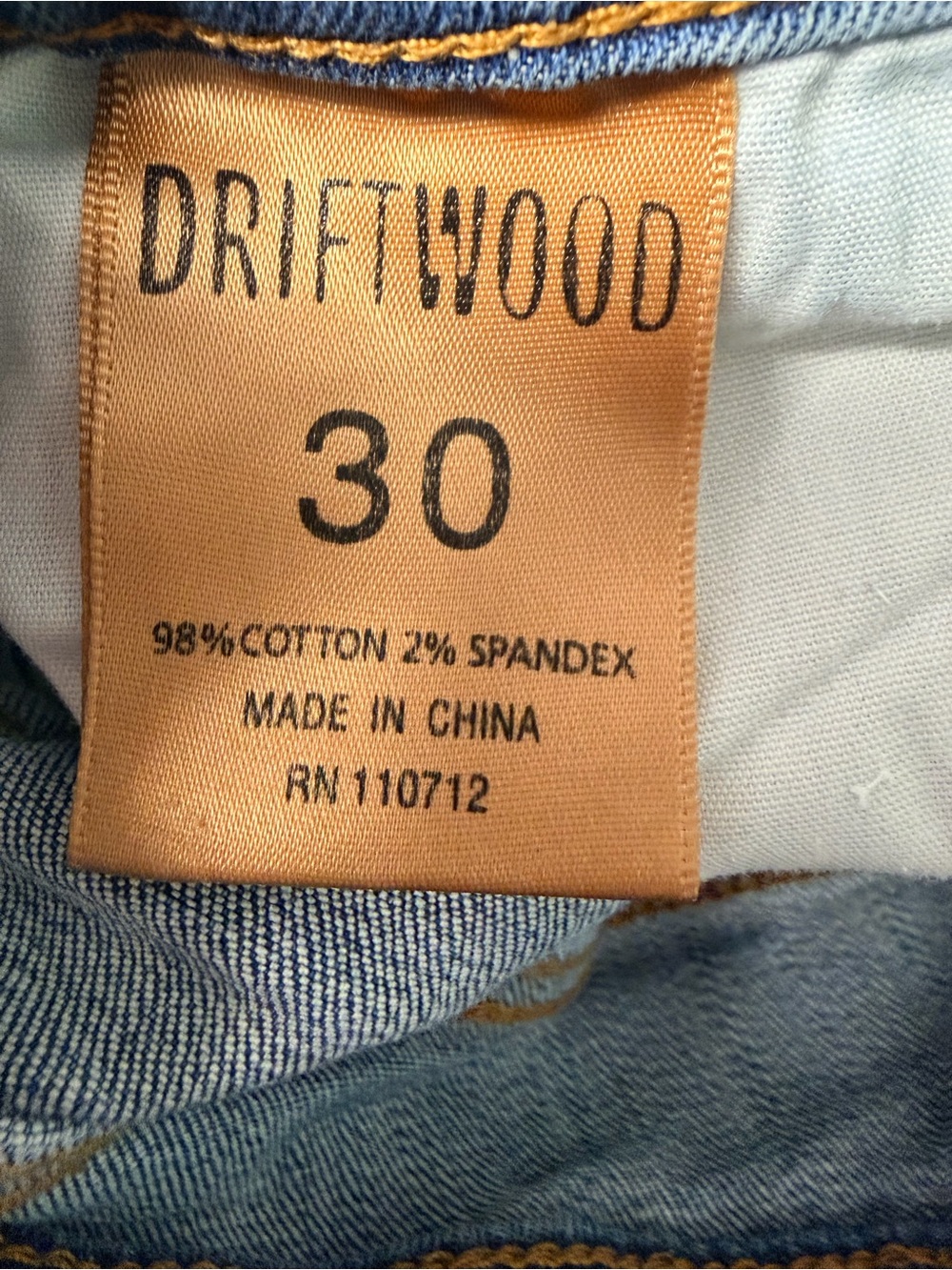 Driftwood Colette Embroidered Frayed Hem Crop Jeans Women’s Size 30 Boho Floral - Picture 5 of 6
